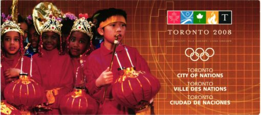 Canada, TORONTO 2008, Postcard, One City, Olympic Bid, Candidate City Host