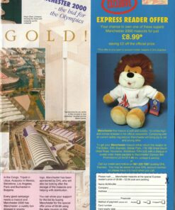 Manchester 2000, Olympic Magazine Paralympics British Bewerberstadt Kandidat Olympia, Olympic Bid, Candidate City Host