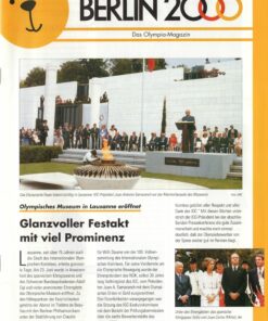 Germany 2000, Olympic Magazine Juni 1993 Berlin Bewerberstadt Kandidat Olympia, Olympic Bid, Candidate City Host