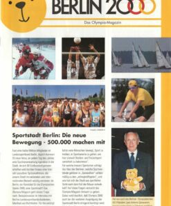 Germany 2000, Olympic Magazine Mai 1993 Berlin Bewerberstadt Kandidat Olympia, Olympic Bid, Candidate City Host