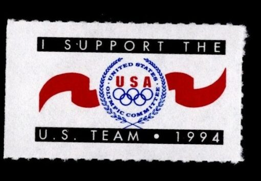 USA 1994, Label Vignette Support the US Team United States