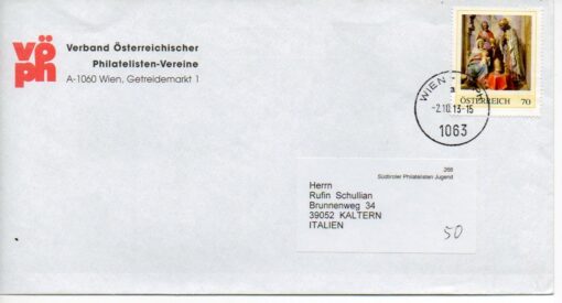 Austria, Weihnachten, Krippe, Drei Könige, Personalisierte Marke Chrismas Wien 2013