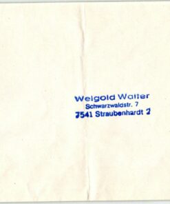 Deutschland, Schützenkreis Calw Briefpapier