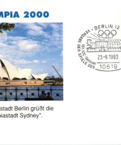 Germany 2000, Berlin Bewerberstadt grüßt Sydney, 1993 Olympic Bid, Candidate City Host