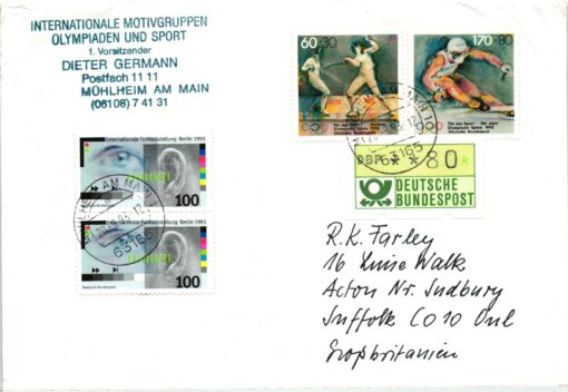 Germany 2000, Berlin Bewerberstadt Ich bin dafür, 1993 Olympic Bid, Candidate City Host – Bild 2