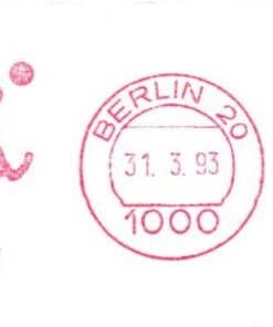 Germany 2000, Berlin LAT GMBH EMA Red Meter Freistempel, Olympic Bid, Candidate City Host