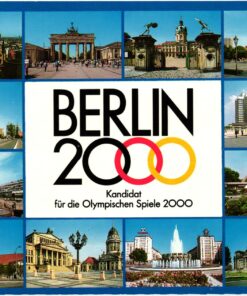 Germany 2000, Berlin Bewerberstadt Postkarte Olympia SST, Olympic Bid, Candidate City Host