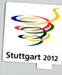 Germany, London 2012, Olympic Games, Stuttgart Sticker Label Vignette Candidate City Host Bewerbung