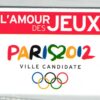London 2012, Olympic Games, Paris Sticker Label Vignette Candidate City Host Bewerbung