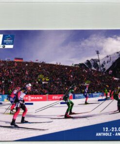 Italy - Campionati Mondiali Biathlon Antholz Alterselva 2020 Karte neu IBU World Championship Italia FDC