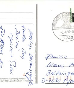 Shooting, Schiessen Hornberg 1980 Freistempel Hornberger Schießen Schwarzwald Weapons Waffen