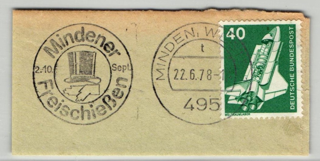 Shooting, Schiessen Mindener Freischiessen Minden 1978 Schützen, Weapons Waffen Tiro a segno