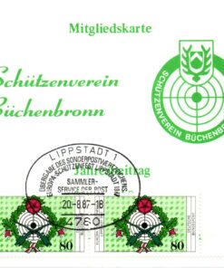 Shooting, Schiessen Lippstadt 1987 Europa Schützenfest Schützenverein Scheibe SST, Weapons Waffen Tiro a segno