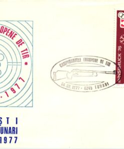 Shooting, Schiessen Romania Campionatele Europene de tir Europameisterschaft Luftgewehr, 1977 Weapons Waffen