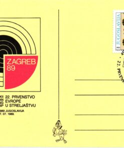 Shooting, Schiessen Zagreb 1989 Prvestvo European Europa, Weapons Waffen Tiro a segno
