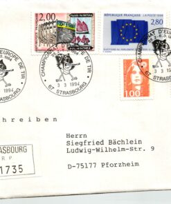 Shooting, Schiessen Championnat Europe de tir Strassbourg 1994 Rifle Einschreiben REKO, Weapons Waffen Tiro a segno
