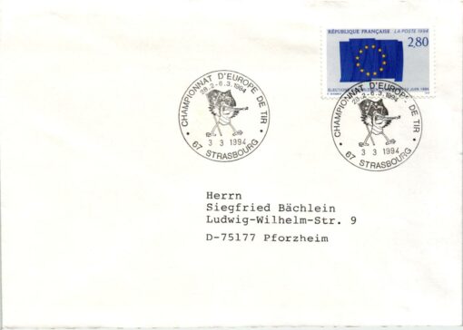 Shooting, Schiessen Championnat Europe de tir Strassbourg 1994 Europameisterschaft, Weapons Waffen Tiro a segno