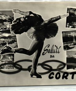 Italy, Olympic Games 1956 Cortina Giochi olimpici Pattinaggio artistico, figure skating