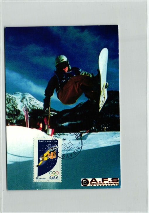 France, Olympic Games 2002 Snowboard Salt Lake City