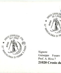 Italy - Sci fondo Langlauf Ski nordic - Cavalese marcialonga di fiemme e fassa