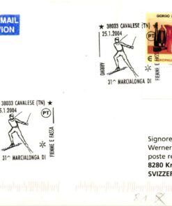 Italy - Sci fondo Langlauf Ski nordic - Cavalese 31a marcialonga di fiemme e fassa 2004