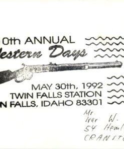 Shooting - Schiessen USA Rifle Western Days IDAHO 1992, Armas, Weapons Waffen Tiro a segno
