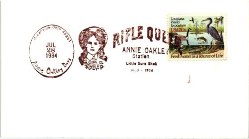Shooting - Schiessen USA Rifle Queen Annie Oakley Staion Little Sure Shot Greenville 1984, Armas, Weapons Waffen