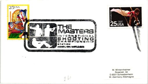 Shooting - Schiessen USA Pistol The Masters International Shooting Championchip 1989, Armas, Weapons Waffen Tiro