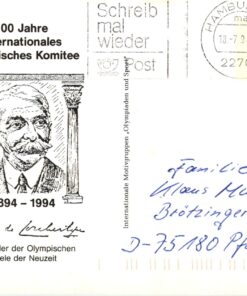 Shooting, Schiessen Olympic Coubertin Olympisches Komitee 1894-1994 Neuzeit Olimpiada, Weapons Waffen Tiro a segno