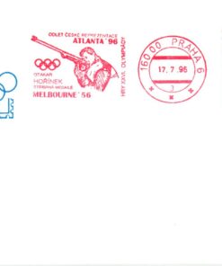 Shooting, Schiessen Olympic Atlanta 1996 USA Red Meter Praha Ceska Republika Horinek 1956, Weapons Waffen Tiro a segno