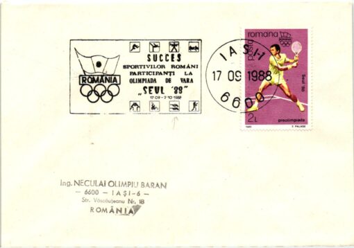 Shooting, Schiessen Olympic Romania Iash Seul Seoul 1988 Tir Pistole Olimpiada, Weapons Waffen Tiro