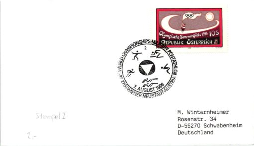 Shooting, Schiessen Wiener Neustadt Austria 1996 Military Pentathlon WM Weltmeisterschaft Weapons Waffen Tiro a segno