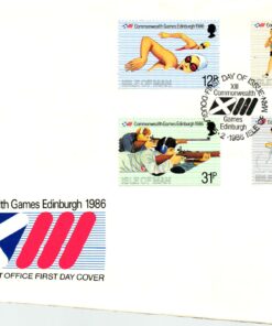 Shooting, Schiessen Isle of Man Commonwealth Games Edinburgh 1986 Rifle, Weapons Waffen Tiro a segno