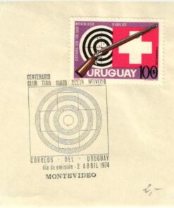Shooting, Schiessen Uruguay Centenario Club Tiro Suizo Helvecia Montevideo 1974 Schützenbund Waffen Tiro a segno