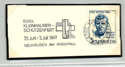 Shooting, Schiessen Schweiz Neuhausen Tir Federal Eidg. Schützenfest 1967 Weapons Waffen Tiro a segno