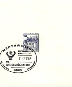 Shooting, Schiessen Merchweiler Schützengilde Kreisschützenfest 1982 Weapons Waffen Tiro a segno