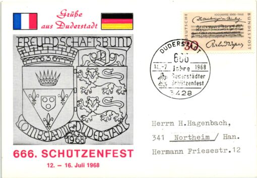 Shooting, Schiessen Duderstadt Duderstädter Schützenfest 1968 Weapons Waffen Tiro a segno