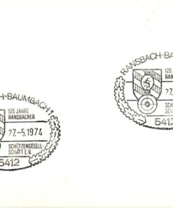 Shooting, Schiessen Ransbach Baumbach Schützengesellschaft 1974, Weapons Waffen Tiro a segno