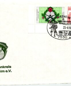 Shooting, Schiessen Pforzheim 1989 Vorderladerschützen Mondiali Tiro WM Weltmeisterschaft Weapons Waffen Tiro a segno