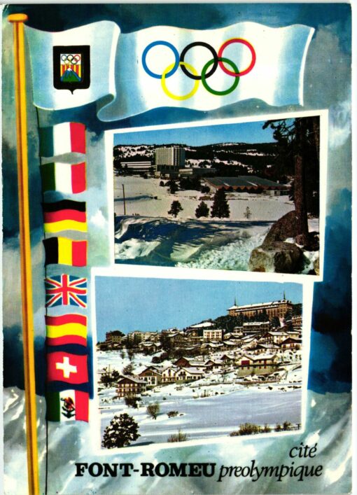 France - Olympic Font-Romeu cité preolympique - Olympic 1968 1924