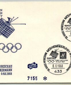 Germany, Olympiaden über Satelliten Mühlheim Ruhr 1968, Ikarus Olympic Games