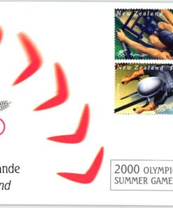 New Zealand - Sydney 2000 Cycling, Equestrian, Triathlon, Rowing, Bolaffi Olympic Games 