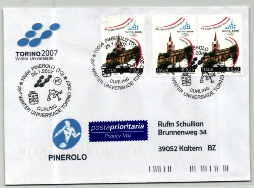 Italy - Pinerolo Winter Universiade Torino 2007, Curling