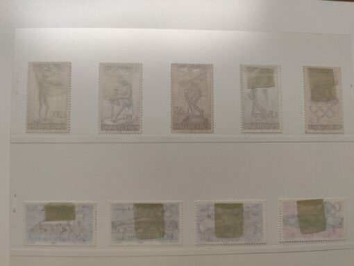 Italia Roma 1960 Olimpiadi Olympic Games Rom Mi. 1964-1972 MH * – Bild 2