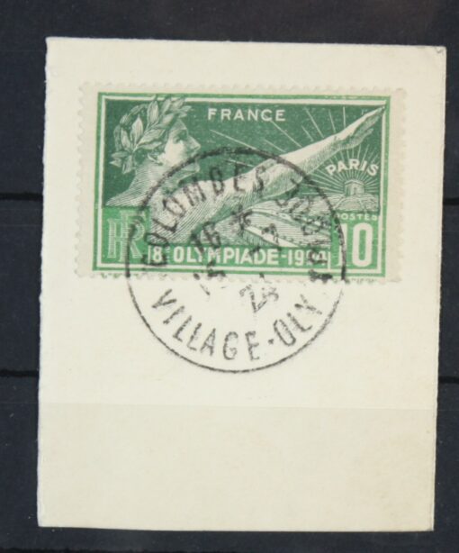 France, Paris 1924 Olympic, SST Colombes Village Olympique 16.7.1924 Olympia