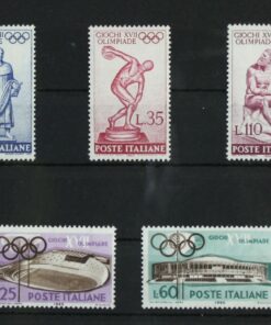 Italia Roma 1960 Olimpiadi Olympic Games Rom Mi. 1964-1972 MH *