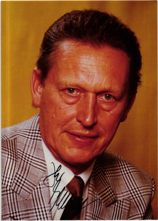 Johann-Tönjes Cassens (1932-2022) Autogramm 1981 Niedersachsen, Minister für Wissenschaft und Kunst
