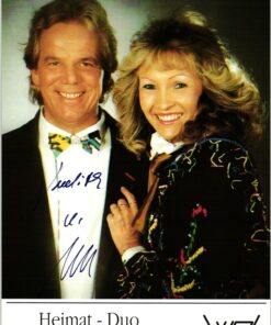Judith und Mel Jersey () Autogramm Musiker, WPL Records, Grand Prix Volksmusik 