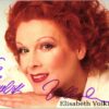 Elisabeth Volkmann (1936-2006) Autogramm Schauspielerin, Synchronstimme von Marge Simpson