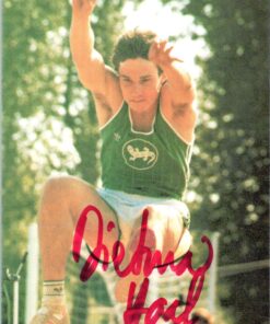 Dietmar Haaf (1967-) Autogramm Weitsprung, 2. Hallenweltmeister 1989, Halleneuropameister 1990
